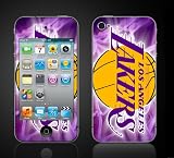 iPod Touch 4G LA Lakers Champions Los Angeles Vinyl Skin kit fits 4th generation iPod apple iTouch decal cover Skins