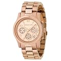 Ladies Rose Gold Chronograph Bracelet Watch MK5128