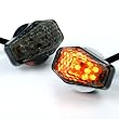 Flush Mount Turn Signals Smoke Lens Amber LED Light For Suzuki B-King GSR600 GSF1250S Bandit GSF1200 Bandit GSX1400 GSX1100G GSF400 GS500 FXR150 Hayabusa GSX1300R GSX 1300R