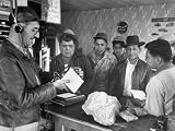 Miners Prospecting Uranium Minerals in New Mexico Photographic Poster Print by Peter Stackpole, 40x30