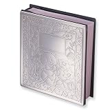 Chrome-plated Baby 4x6 Photo Album