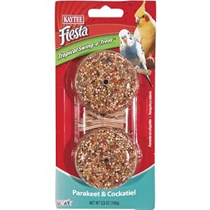 Kaytee Fiesta Tropical Swing-A-Treat for Small Bird, 3.5-Ounce