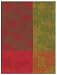 100% Cotton Jacquard Maple Leaf Cranberry Dishtowel 18" X 28" Set / 6
