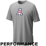 Nike Arizona Wildcats Ash Legend Logo Performance T-shirt