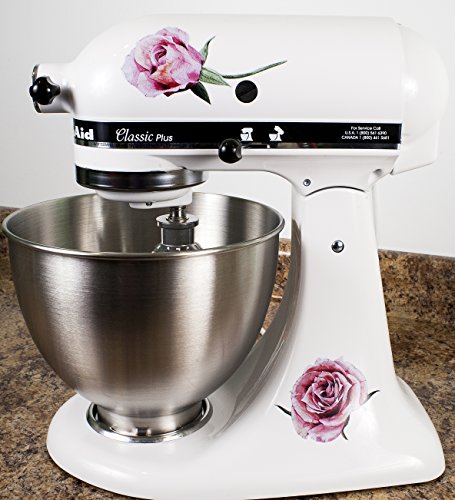 Victorian roses floral bakery kitchenaid mixer mixing machine dec…