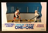 ERIC LINDROS / PHILADELPHIA FLYERS & PAUL KARIYA / MIGHTY DUCKS OF ANAHEIM 1997 NHL * Freeze Frame One-On-One * Starting Lineup Action Figure Deluxe Box Set