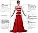 ANTS Women's Elegant V-Neck Chiffon Bridesmaid Dresses Short Cocktail Party Dress