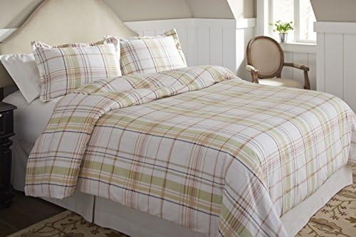 Pointehaven 2-Piece 170 GSM Flannel Duvet Cover Set, Twin/Twin X-Large, Printed, Tristan