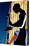 Hammering Man Canvas Print - Canvas Art