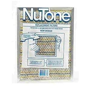 NuTone LL62F N/A Replacement Filter for Model MM6500/LL6200 Series Range Hoods (6 Pack)