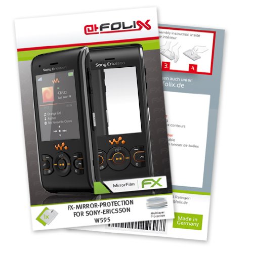 FoliX FX-Mirror Spiegel-Displayschutzfolie f&uuml;r Sony Ericsson W595 Preisvergleich