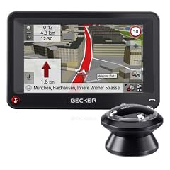 Becker Professional 43 Control inkl. TMC Pro (10,9 cm Display, Europa 43, Premium 3D, kabellose Funkfernbedienung, Bluetooth, Sprachsteuerung, Becker EasyClick Pro HR Aktivhalter) schwarz