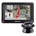 Becker Professional 43 Control inkl. TMC Pro (10,9 cm Display, Europa 43, Premium 3D, kabellose Funkfernbedienung, Bluetooth, Sprachsteuerung, Becker EasyClick Pro HR Aktivhalter) schwarz