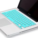 Kuzy - Teal / Turquoise HOT Blue Keyboard Silicone Cover Skin for Macbook / Macbook Pro 13" 15" 17" Aluminum Unibody (fits MacBook with or w/out Retina Display)
