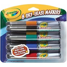 Crayola Dry-Erase Markers 8 Pkg-Assorted Colors by Jo-Ann