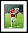 Cristiano Ronaldo Manchester United Framed 8x10 Photograph 2008 UEFA Champions League Kissing Trophy