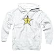 One Industries Rockstar Writing On The Wall Men's Hoody Zip Race Wear Sweatshirt - White