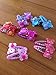 ZIJING 44 Pcs/ 22 pairs Mix Color Small Baby Hair Clips Hairpin/Hair Clips Size 30mm