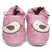 Cherry - Chaussons B�b� en cuir doux - Oiseaux - 0/6 mois