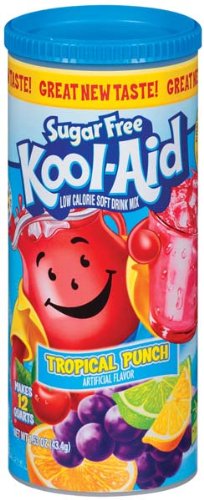 Kool - Aid Soft Drink Mix Tropical Punch Sugar Free - 12 Pack