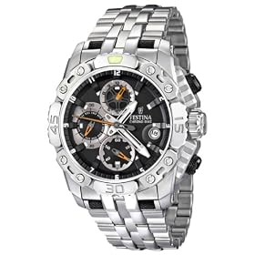 Festina - F16542/4 - Montre Homme - Quartz Chronographe - Bracelet Acier Inoxydable Argent