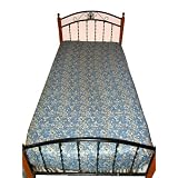 Pashmina Jamawar Bedspreads Sofa Throw Twin Size Indian Bedding