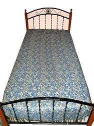 Pashmina Jamawar Bedspreads Sofa Throw Twin Size Indian Bedding