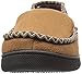 isotoner Men's Microsuede Moc W WD Braid Flat