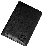 NFL Green Bay Packers Debossed Black Leather Small Portfolio