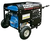 DuroMax XP10000E 10,000 Watt 16 HP OHV 4-Cycle Gas Powered Portable Generator With Wheel Kit And Electric Start