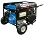 DuroMax XP10000E 10,000 Watt 16 HP OHV 4-Cycle Gas Powered Portable Generator With Wheel Kit And Electric Start