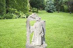 Jesus lord statue home garden sculpture risen from dead