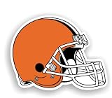 NFL Cleveland Browns 12-Inch Vinyl Helmet Magnet
