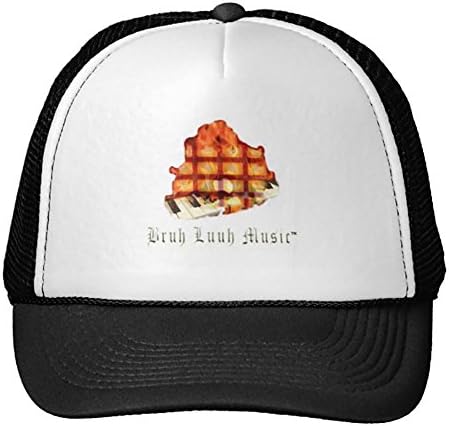 Unisex-Adult One Size Black Bruh Luuh Music Products Trucker Hat Cap