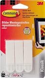 Produkt-Bild: Command Bilder Montagestreifen - 6 mittlere Streifen, starker Halt (2 Streifen = 1,4 kg)