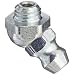 Alemite 1770-B1 Straight Thread Fitting, 45 Degrees, 1/4" UNF-2A