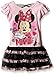 Disney Girls' Minnie Mouse Rulle Skirt Dress