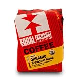 Equal Exchange Organic Coffee Breakfast Blend Ground 12 Ounce Bag  Pack of 3 