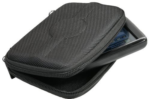 mumbi Tasche f&uuml;r Navigon 40 2er 3er 4er max / Falk F6 F12 etc. Navigationsger&auml;te mit 10,9 cm (4,3 Zoll) Display schwarz