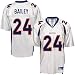 Reebok NFL Equipment Denver Broncos #24 Champ Bailey White Replica Football Jersey Image of Reebok NFL Equipment Denver Broncos #24 Champ Bailey White Replica Football Jersey