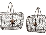 Buy Chicken Wire Basket With Star Emblem Set/2 Tern Antique Copper Knowing God: Walking through the Book of Books