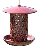 Bird Brain 06184 Daddy-Oh Bird Feeder - Red