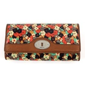 porte en verre magasin Fossil Vintage Keyper-Flap Clutch Port