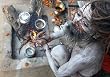 Hindu Poster Indian Yogi Sadhu Photographic Print
