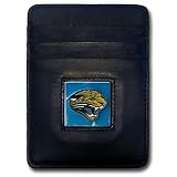 NFL Jacksonville Jaguars Executive Leather Money Clip Cardholder