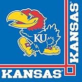 Creative Converting Kansas Jayhawks Beverage Napkins (20 Count)