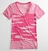 Roxy Little Bit Pink V-Neck Tee