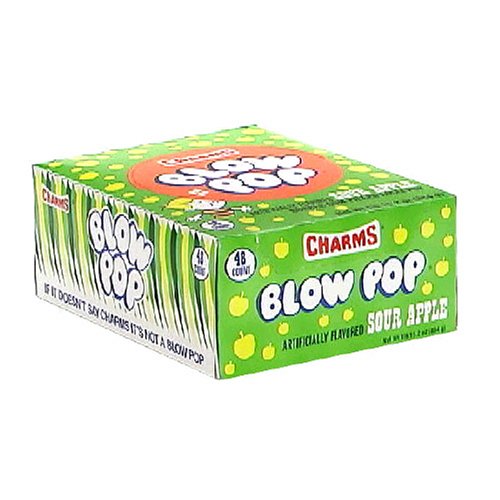 Blow Pops Sour Apple (Pack of 144) by Blow Pops