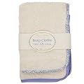 Bumkins Organic Cotton Burp Cloth 2-Pack - Periwinkle