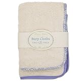 Bumkins Organic Cotton Burp Cloth 2-Pack - Periwinkle